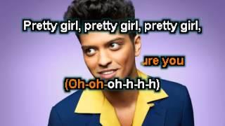 Bruno Mars - Treasure Karaoke