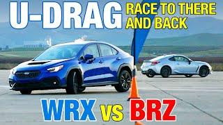 U-DRAGS: 2022 Subaru BRZ vs. 2022 Subaru WRX