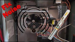 Loud Furnace Inducer Motor/Fan Fix  - Carrier Brand