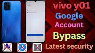 Vivo Y01 (V2166) Frp bypass android 12 / Vivo y01 google account bypass new method 2024