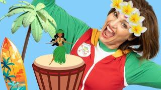 Hula Lula Hawaiian Dance | Shake your Hips | Learn to Hula | Songs for Kids | Cheeky Monkey Club