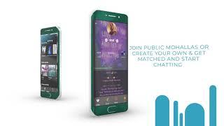 Mohalla Meet Peoples Across The World || Mohalla - Online Chat Rooms, Watch Together Android App