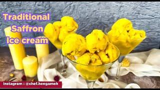 The Iran’s Famous Traditional Saffron Ice Cream Recipe The best Ice cream you’ve ever eaten