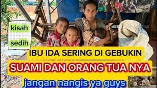 IBU IDA MULUNG[]SERING DI PUKULIN SUAMI DAN ORANG TUA NYA.#terviral #kisahsedih #bekasi