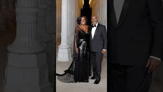 Viola Davis Glamorous Slay With Husband @ LACMA Gala #violadavis #fashionpolice #lacmagala #gucci