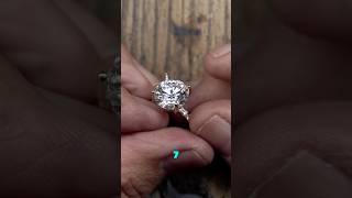 This Diamond Is Bigger Than Her Finger 
