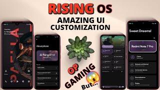 Rising OS For Redmi Note 7 Pro | Rising OS v1.0 Android 13 | Amazing UI & Gaming Performance