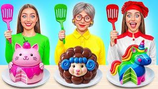 Me vs Grandma Cooking Challenge | Kitchen Hacks and Recipes by Multi DO Joy