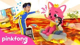  The Floor Is Lava with Sammy | Super Solver Sammy | Pinkfong Baby Shark Kids Song