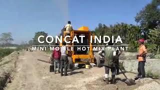 ConCat India Mini Hot Mix Plant