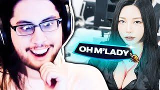 Baiting @imaqtpie with a "HOT BIG BOOBA ASIAN GIRL" 