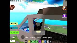 MohibARIO finally rides a helicopter in Roblox Fortnite