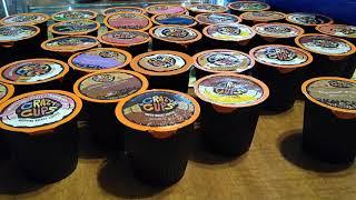 Crazy Cups Coffee K Cups!  If you like flavored coffee, these are awesome! :)