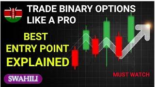 The Best Binary Options Entry Point (Swahili)