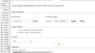 How to Export All Databases to Separate Files at Once in PHPMyAdmin