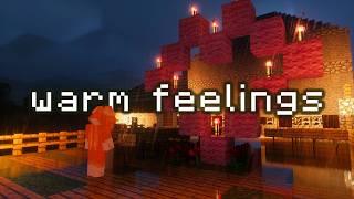 you deserve to be happy... (minecraft music w/ rain ambience)