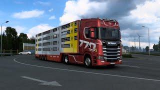 Euro Truck Simulator 2 V8 NG & L6 engine sound 4.0 patch 1.45