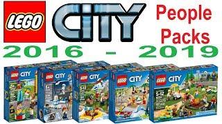 All LEGO City People Packs Speed Build - AustrianBrickFan