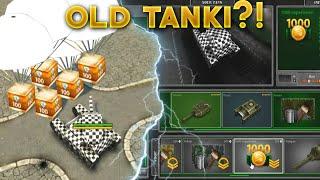 Old Tanki Is BACK?! Old CrystalBoxes, GoldBoxes, Garage, Skins - How to play Old Tanki on MyTanks!