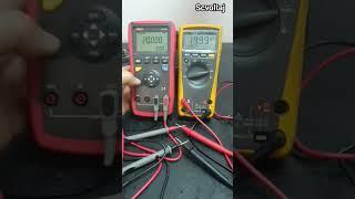 Uni-t UT705 and Fluke 179 4-20mA test #scvoltaj #fluke #automation #energy #elektrik #elektronik#diy