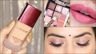 Super Affordable Wedding Guest Makeup Tutorial under 500/- Makeup for beginners with #tips & #hacks