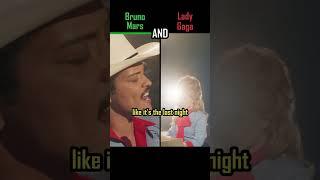 LADY GAGA and BRUNO MARS - Die With A Smile - #shorts #versus #music