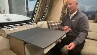 How To Use The Slide Out Coffee Table In Your Swift Caravan