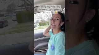 She wasn’t having it  #couple #couplegoals #husbandwife #comedy #wife #husband #prank #prankwars