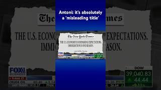 ‘PILE OF HOT GARBAGE’: Economist rips NYT's ‘misleading’ take on immigration and US economy #shorts