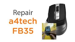 A4tech FB35 Wireless Mouse Opening for Repair