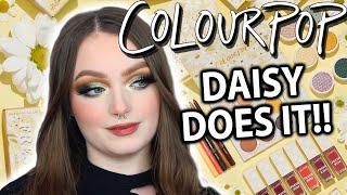 COLOURPOP DAISY DOES IT COLLECTION REVIEW AND TUTORIAL