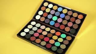 Leecosmetic multi colors high pigmented long lasting waterproof eyeshadow palette