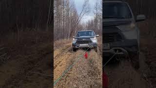 Ручная лебедка ЛР-1.6. Нива Тревел #ниватревел #offroad