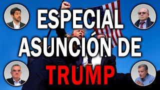 ¡ESPECIAL ASUNCIÓN DE TRUMP! Participan Bistoletti, Moragón, Aguilar y muchos más - DMP CHARLAS 155