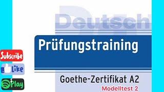 Prüfungstraining A2 : Hören : Modelltest 2