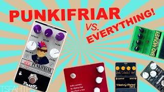 Punkifriar vs TS10, Klon KTR, Boss HM2 and Bad Monkey