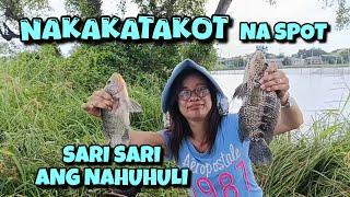 NAKAKATAKOT na Spot Sari saring Isda ang Nahuhuli