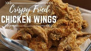 How To Cook Crispy Fried Chicken Wings ( Pinoy Recipes )