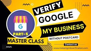 How to verify google my business without postcard 2022