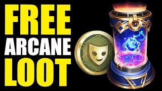 Free Arcane rewards & mythic shop buff