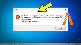 FiveM does not support running under elevated privileges, Please change your Windows settings 𝐅𝐈𝐗𝐄𝐃
