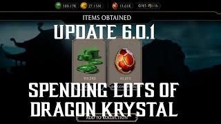 Spending Dragon Krystal in 6.0.1 | MK Mobile