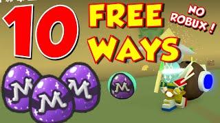 10 FREE WAYS TO GET MYTHIC EGGS in BEE SWARM SIMULATOR