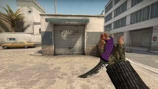 CS:GO TALON KNIFE ULTRAVIOLET FIELD-TESTED | SKIN SHOWCASE