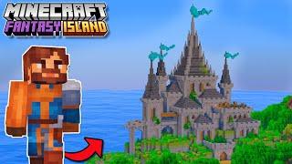 I Built A Castle In Fantasy Minecraft!