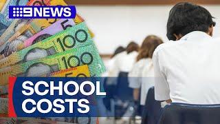 Australia’s most expensive state for education revealed | 9 News Australia