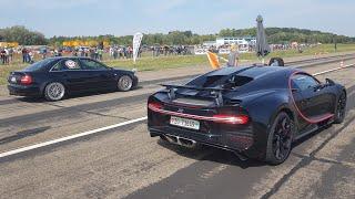 1300HP Audi S4 B5 vs Bugatti Chiron