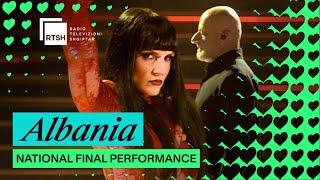 Shkodra Elektronike - Zjerm |  Albania | National Final Performance #Eurovision2025