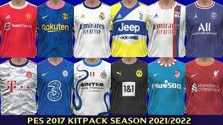 Pes 2017 Full kitpack 2021-2022 | All Patch