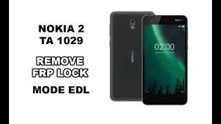 NOKIA 2 TA 1029 FRP REMOVE EDL MODE TEST POINT